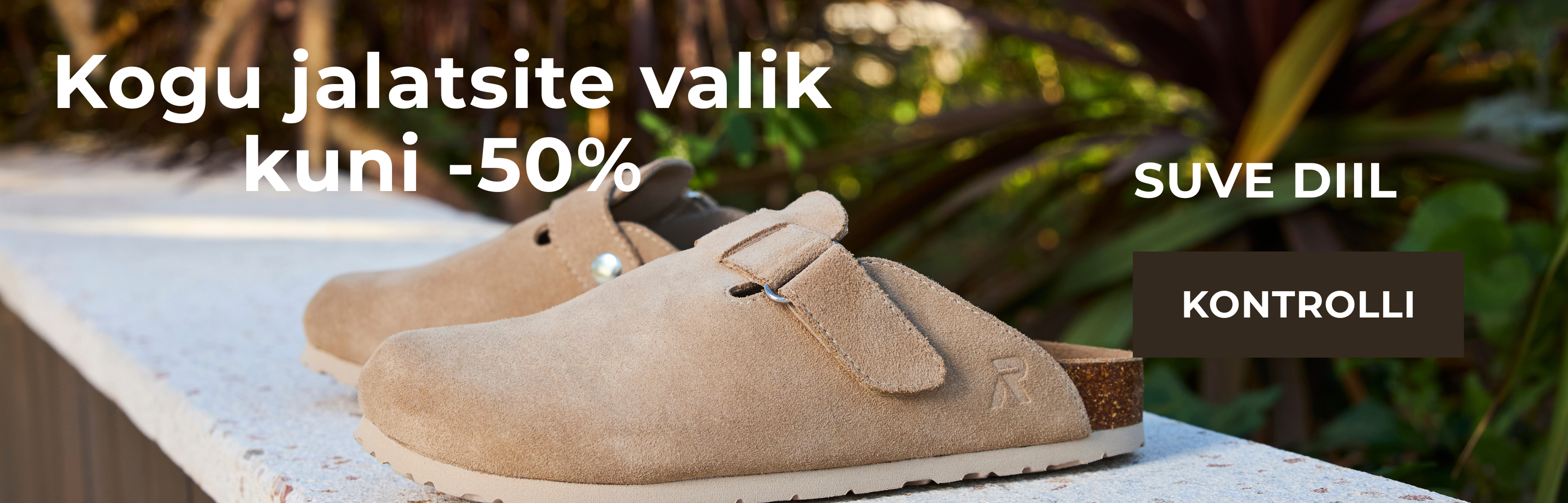 Kogu jalatsite valik kuni -50%